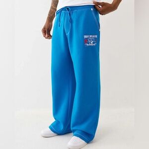 True religion imperial blue sweatpants